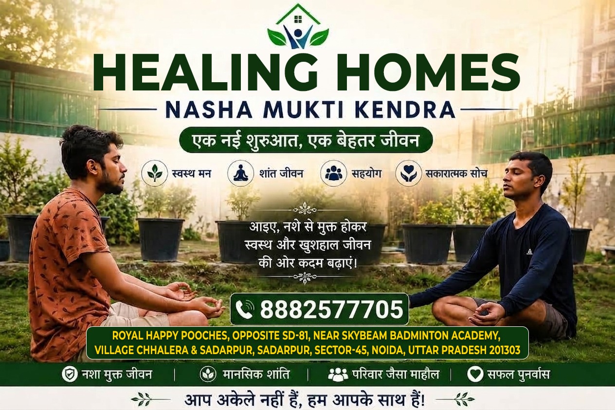 Outdoor mindfulness session at Healing Homes
